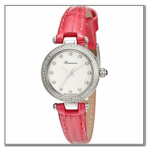 Наручные часы Romanson RL 3265Q LW(WH)PINK