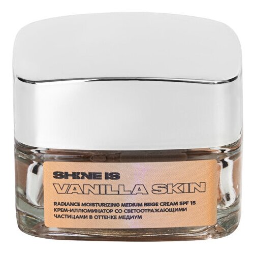 Крем-иллюминатор со светоотражающими частицами в оттенке медиум, Radiance Moisturizing Medium Beige Cream SPF 15, 50 мл