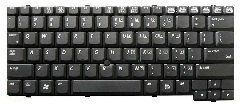 Клавиатура для ноутбука HP Compaq nc4000 русская черная