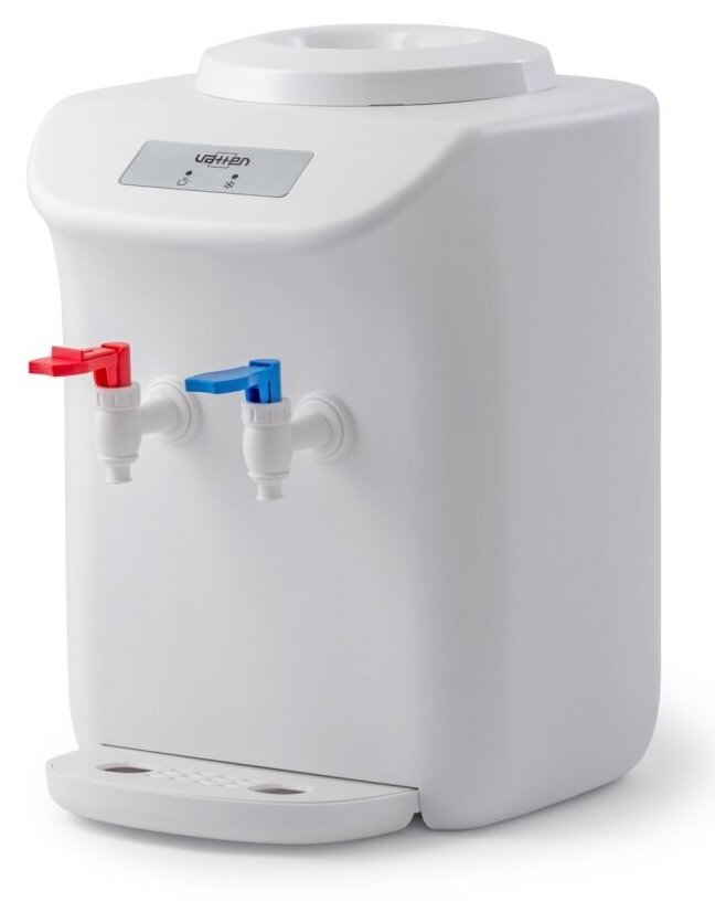 Кулер для воды VATTEN D27WE, настольный, нагрев/охлаждение электронное, 2 крана, белый, 7025 - фотография № 2