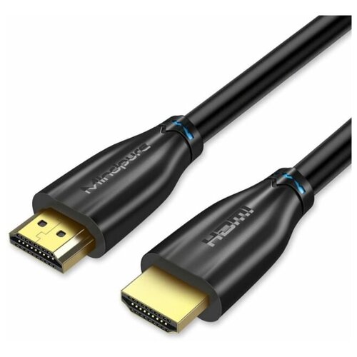 Кабель Mindpure HDMI - HDMI 2.1 8k 60Hz, 4k 120Hz, HDR, eARC, HD007 1м. кабель display port 1 4 8k 60hz 4k 120hz 3 м male to male espada ed14m3 высокоскоростной