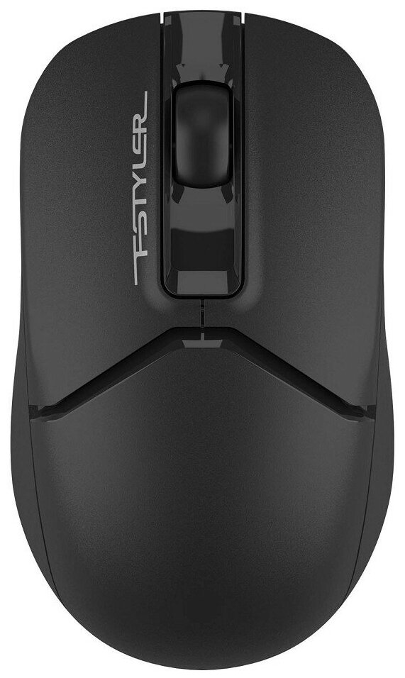 A-4Tech Мышь Мышь Fstyler FG12 black optical 1200dpi cordless USB 3but 1454090