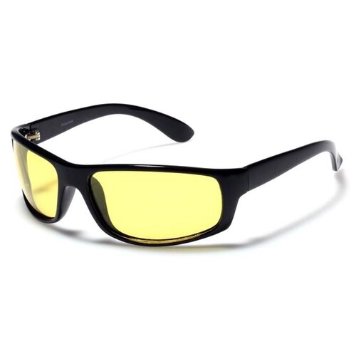 фото Солнцезащитные желтые поляризационные спортивные антибликовые очки terbo 21201 для туризма и рыбалки