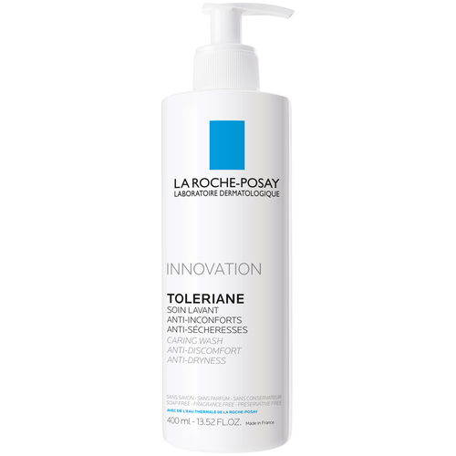 La Roche-Posay гель-уход очищающий для умывания Toleriane, 400 мл, 460 г очищающий гель уход для умывания toleriane innovation soin lavant гель 400мл