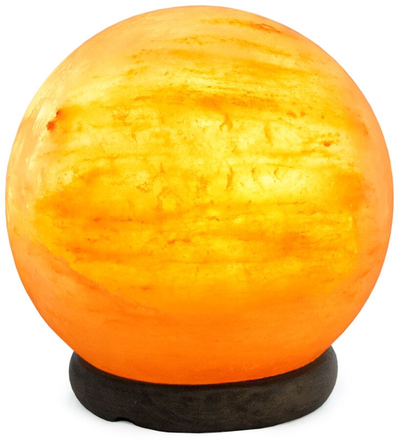 Солевая лампа Stay Gold Сфера 3-4 кг E14 15 Вт