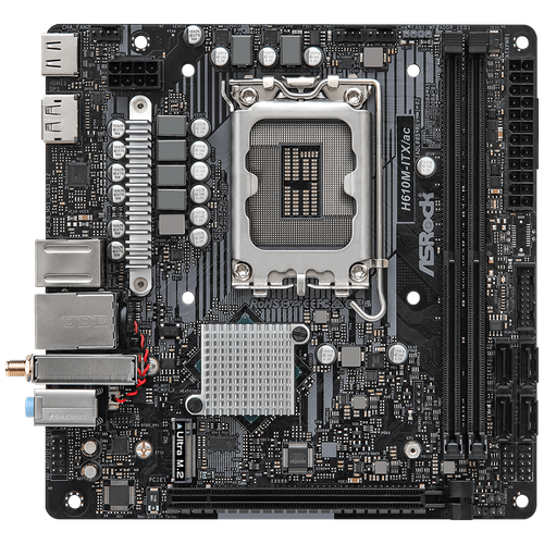 Материнская плата ASRock H610M-ITX/AC, RTL