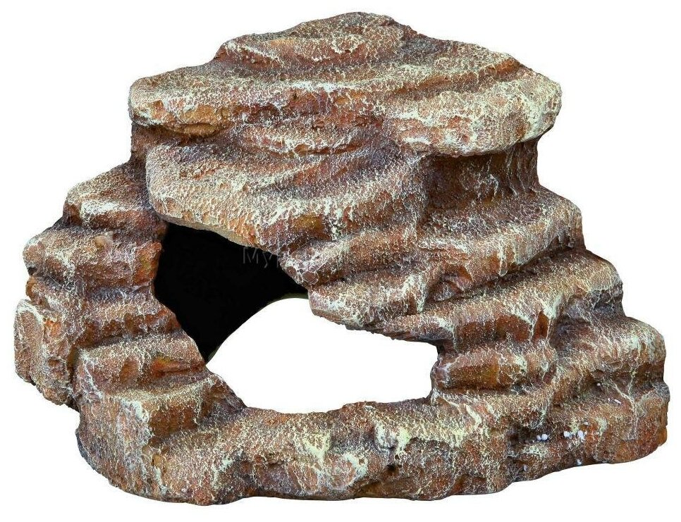 Грот для рептилий Trixie Corner Rock, размер 27×21×27см.