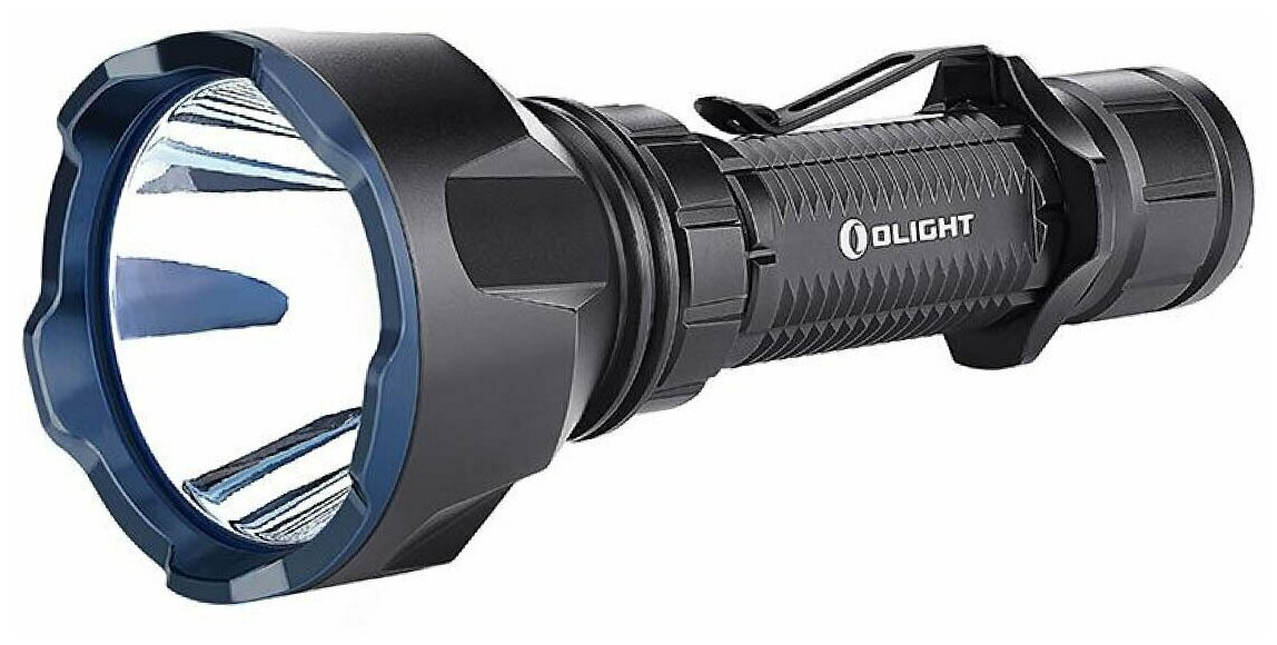 Фонарь тактический Olight Warrior X Turbo Black, 1 х 21700, 1000 метров, 1100 люмен (Комплект)