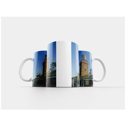 фото Кружка "навигационная раковина двойные огни, маяки, ориентир" 320 мл lotsprints