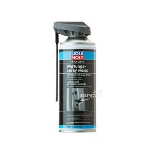 фото Liqui moly 7387 грязеотталкивающая белая смазка pro-line wartungs-spray weiss 0,4л