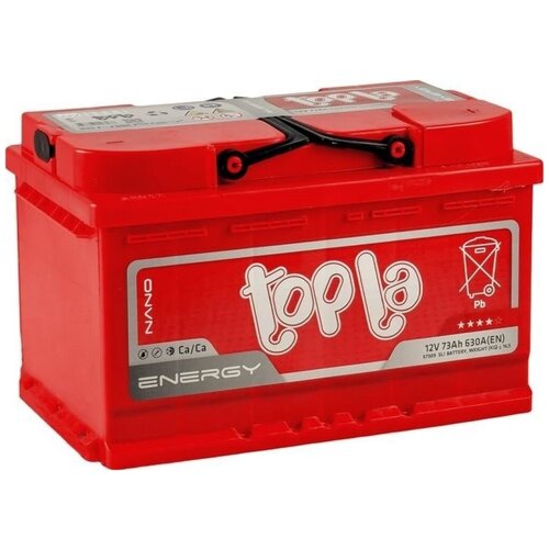 фото Аккумулятор topla energy 73 ач обратная полярность