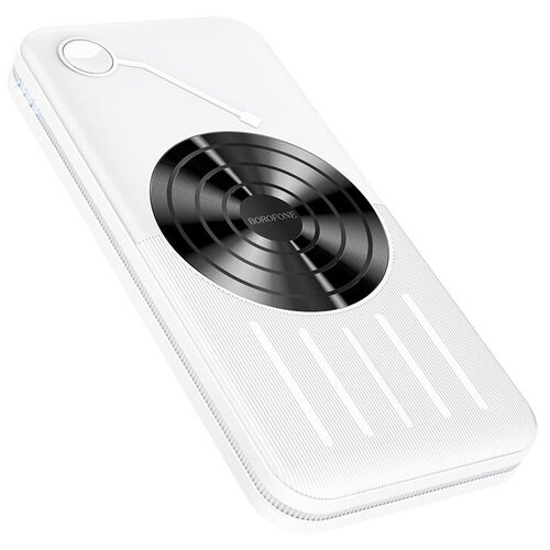 Портативное зарядное устройство Borofone BJ710000mAh PD18W QC 30 Wirelees Charging 10W 75W 5W белое 215300₽