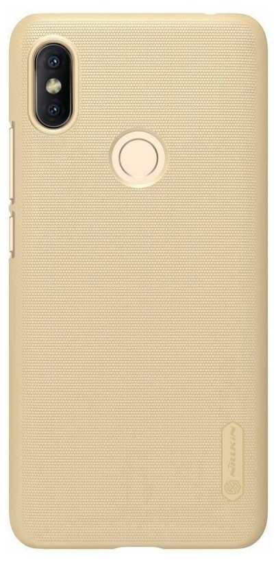 Накладка Nillkin Super Frosted Shield для Xiaomi Redmi S2 золотой