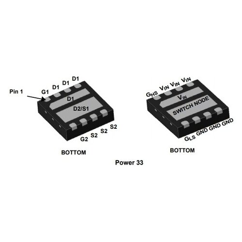 Микросхема FDMC7200 N-Channel MOSFET 30V 6A, 1 шт.