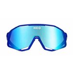 Очки солнцезащитные KOO DEMOS (синие, бирюзовая зеркальная линза) - изображение