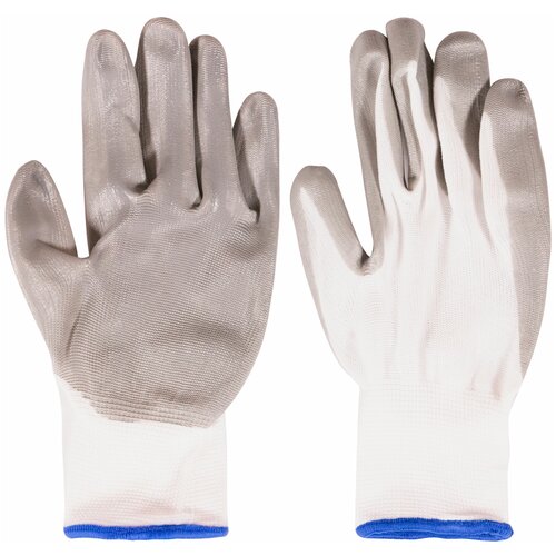 Перчатки нейлоновые с нитриловым покрытием 10 3 пары перчатки с латексным покрытием для защиты рук