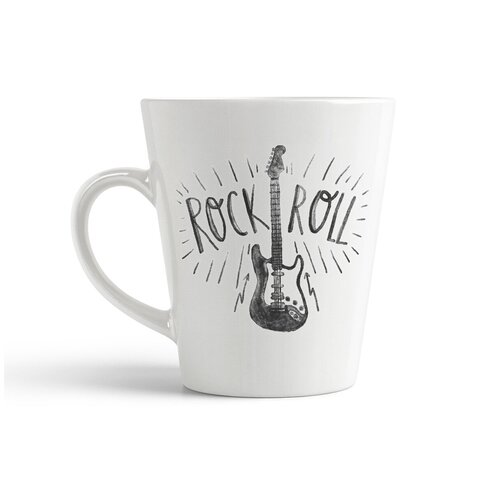 фото Кружка-латте coolpodarok rock and roll. рок энд ролл