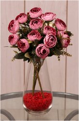 Искусственные цветы / Букет пионовидных роз / Искусственные цветы для декора / Декоративные цветы / Букет цветов