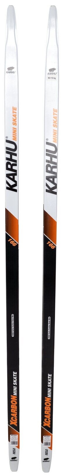 Беговые лыжи KARHU 2022-23 Xcarbon Skate Mini ski Soft (см:166)