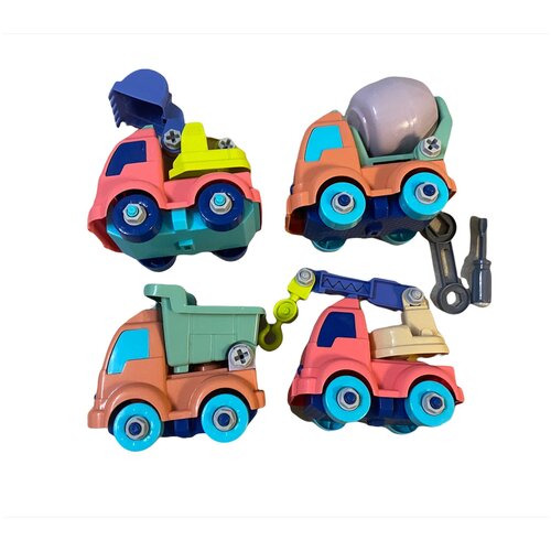 Набор разборных машинок 