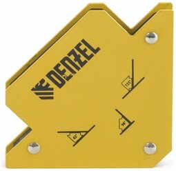 DENZEL Фиксатор магнитный для сварочных работ, усилие 50 Lb Denzel, ( 97553 )