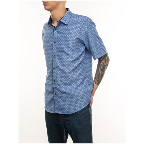 Рубашка мужская с коротким рукавом Paolo Maldini TPR-1743K