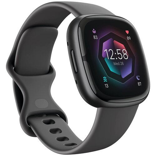 Умные часы FitBit Sense 2 Shadow GreyGraphite FB521BKGB 2673000₽