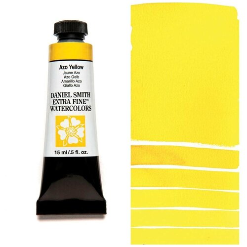 Акварель Daniel Smith в тубе 15 мл Желтый Azo/Azo Yellow (PY 151)