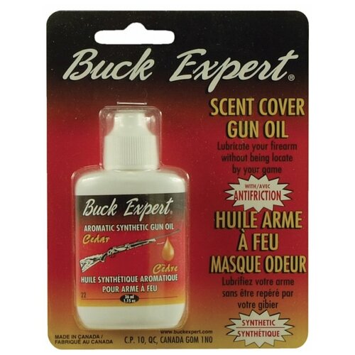 Нейтрализатор запаха оружия (кедр) Buck Expert 22 оружейное масло 30 мл