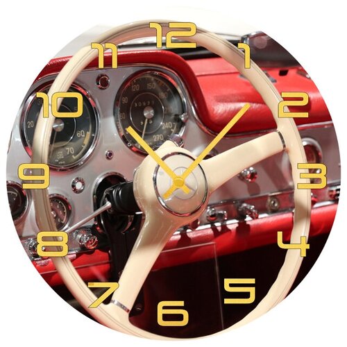 фото Svs настенные часы svs 4001998 вид руля