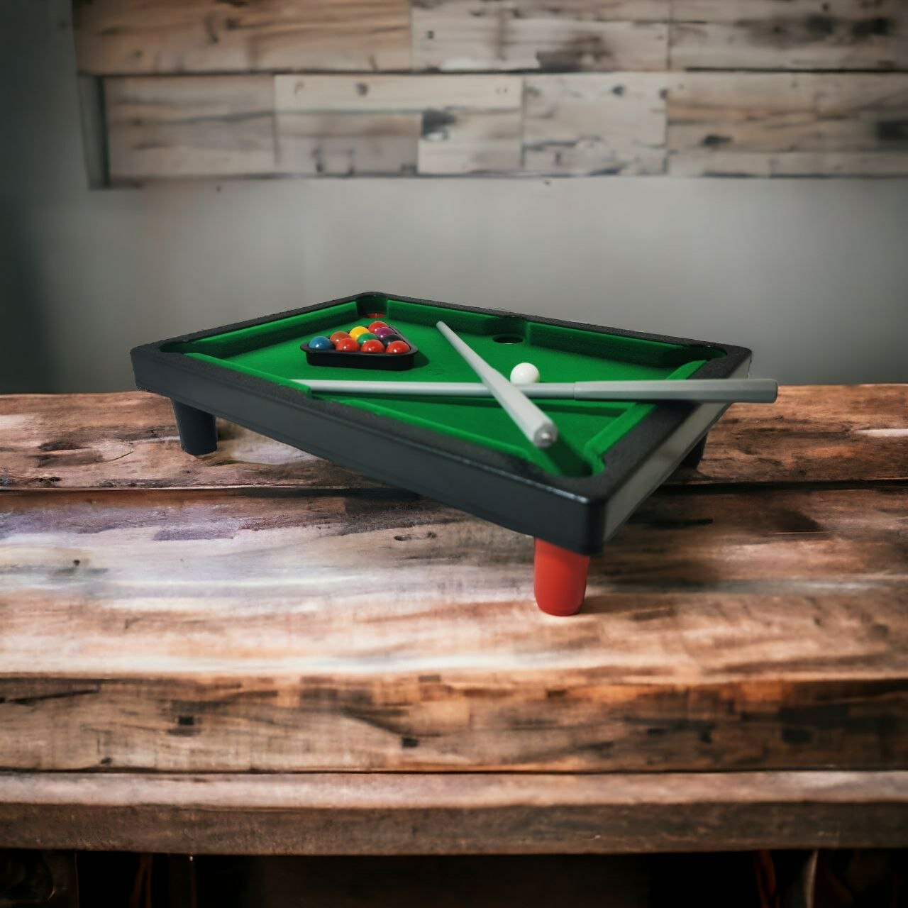 фото Настольный мини-бильярд "Снукер" в коробке 27,5x19 см.