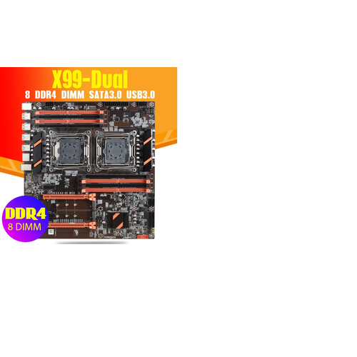 Двухпроцессорная материнская плата Atermiter Duall X99 Xeon E5-2680v4DDR4 32GB 4x8gb 3200mgz 2500000₽