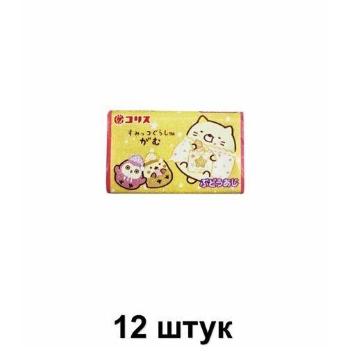 Coris Жевательная резинка Сумиккогураси йогурт, 6 г, 12 шт