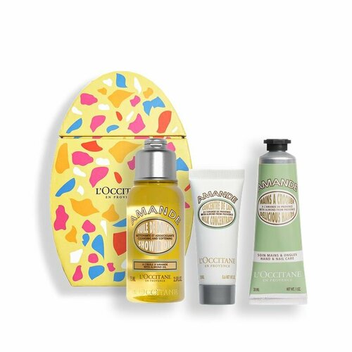 Набор уходовой косметики LOccitane Almond Beauty Easter Egg