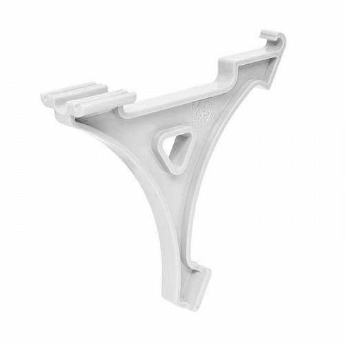 фото Кронштейн для обувной полки белый, 2 шт