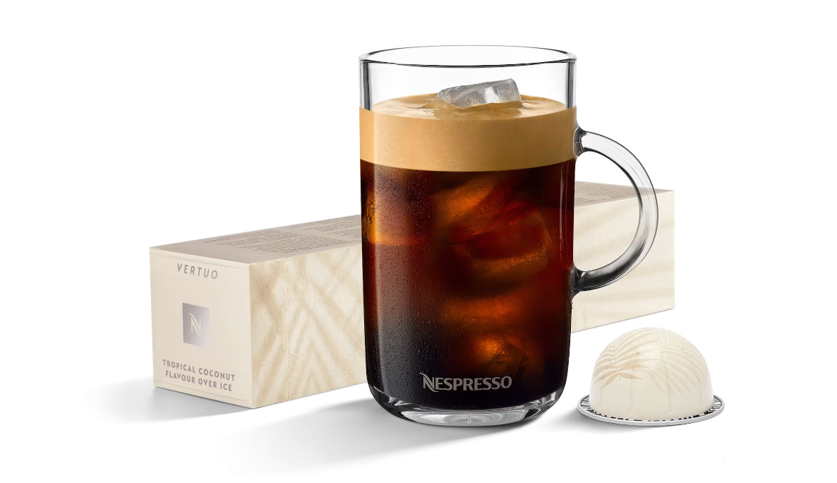 Капсулы для кофемашины Nespresso Vertuo Tropical Coconut Flavour over Ice, 230 ml