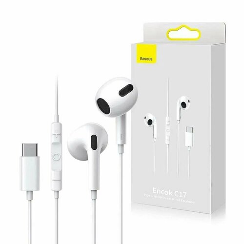 Наушники Type-C Baseus C17 для iPhone15Android 950₽
