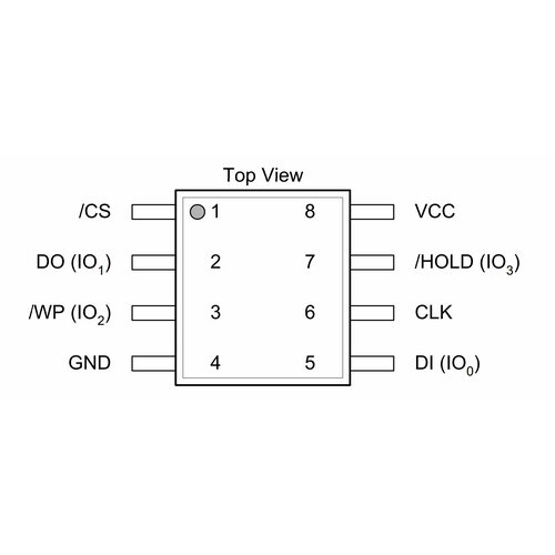 Микросхема W25Q80BLSNIG