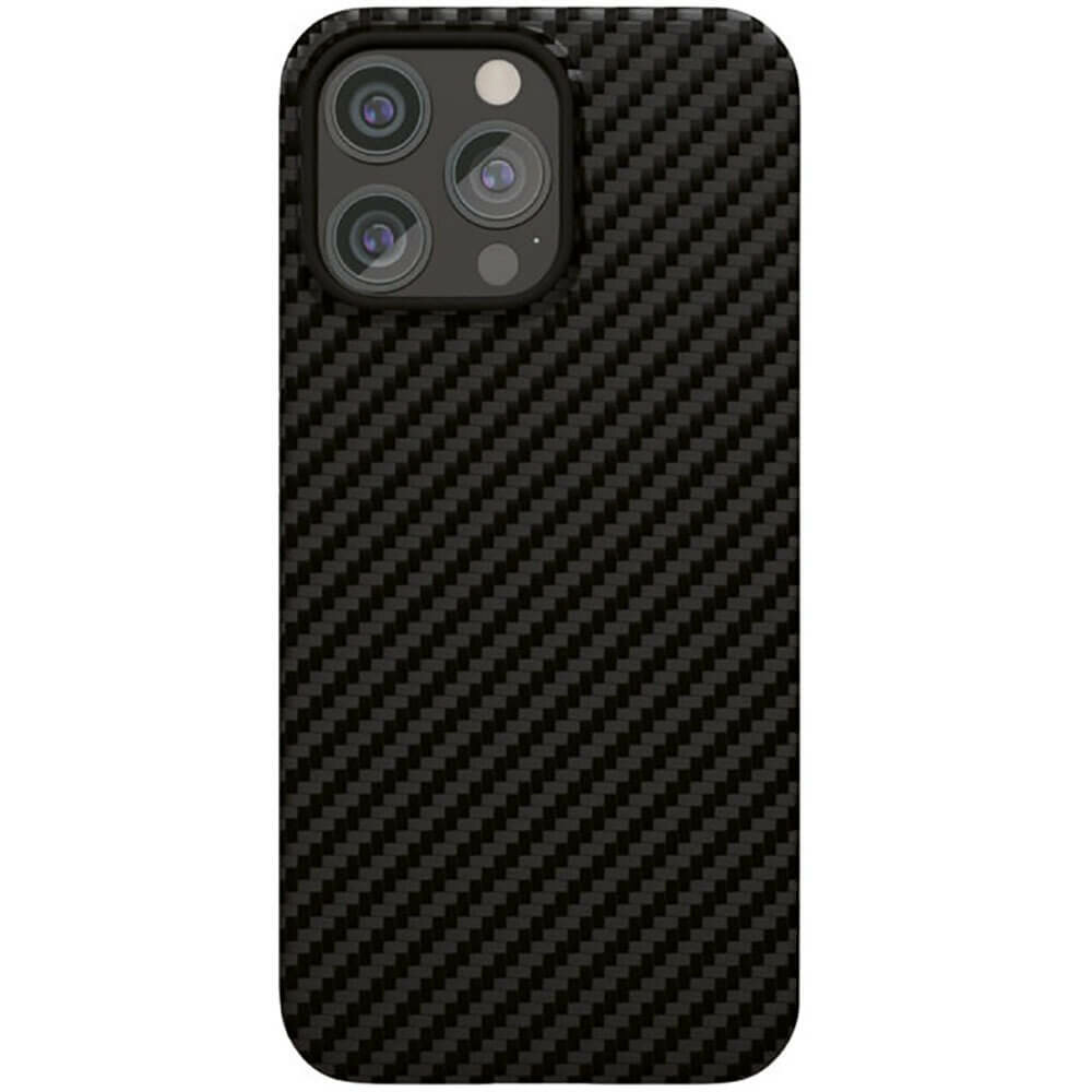 Чехол VLP Kevlar Case с MagSafe для iPhone 15 Pro, черный