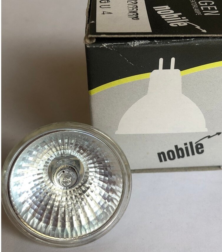 Лампа галогенная без стекла с отражателем MR11 35W Nobile (Германия) 12V Gu4