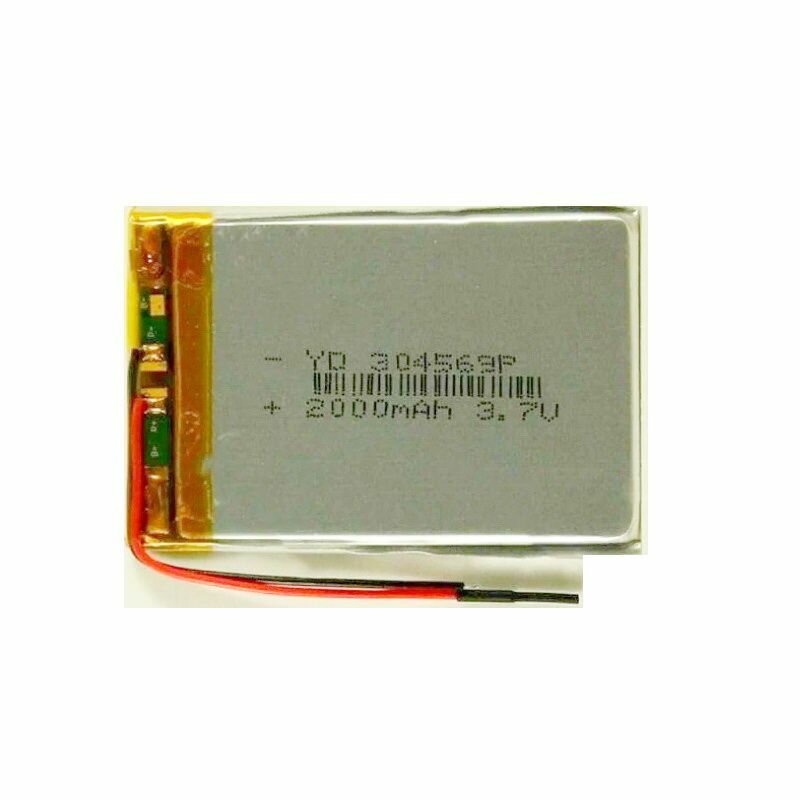 Аккумулятор LP304569-PCB-LD 3.7V 2000mAh Li-Pol 3.0*45*69мм универсальный литий-полимерный для планшета