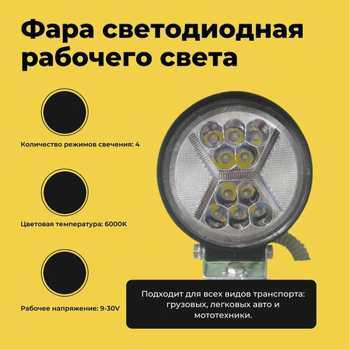 Фара светодиодная рабочего света