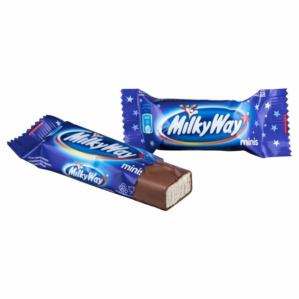 Конфеты Milky Way Minis, 1 кг.