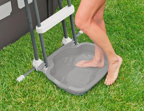 Изображение товара Ванночка для ног серая Intex