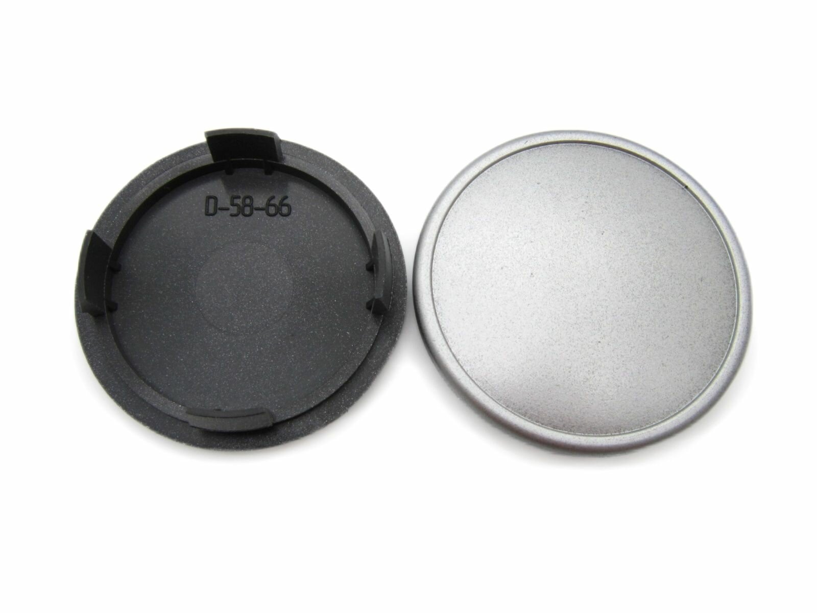 Колпачки заглушки на литые диски 66/58/12 мм, D-58-66, 2 шт.