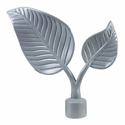 Комплект наконечников уют ост 20мм вяз 2шт светло-серый арт2221то4448 2813₽