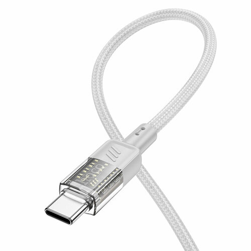 Кабель USB Type-C 1,2м U129 Spirit серый