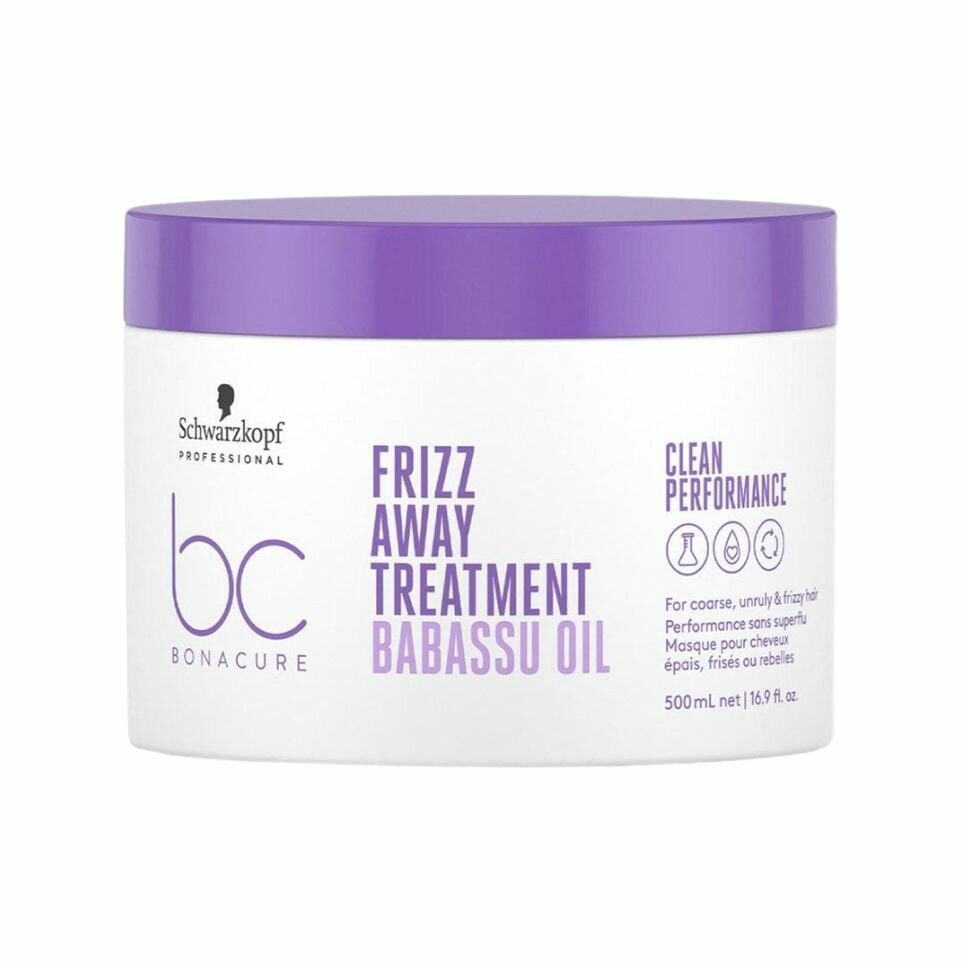 Schwarzkopf Bonacure Frizz Away Маска д/жест. и непосл 500мл