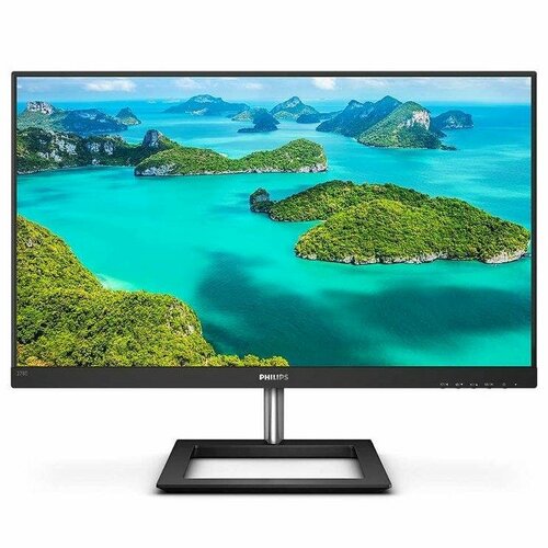 ЖК монитор PHILIPS E line 27 4K Panel IPS 3840x2160 16:9 60 Hz 4 мс Колонки Наклон 278E1A монитор philips жк 27 gaming cенсорный экран нет panel va 1920x1080 16 9 75 гц matte 4 мс колонки камера нет наклон цвет черный