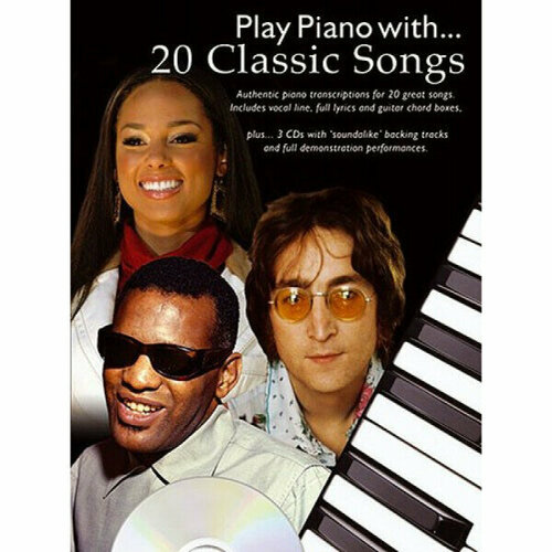 Песенный сборник Musicsales Play Piano With 20 Classic Songs